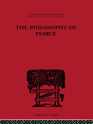 cover image of The Philosophy of Peirce